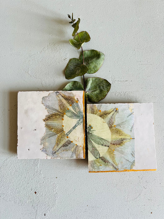 Fliesenbild-Set "Libellchen"