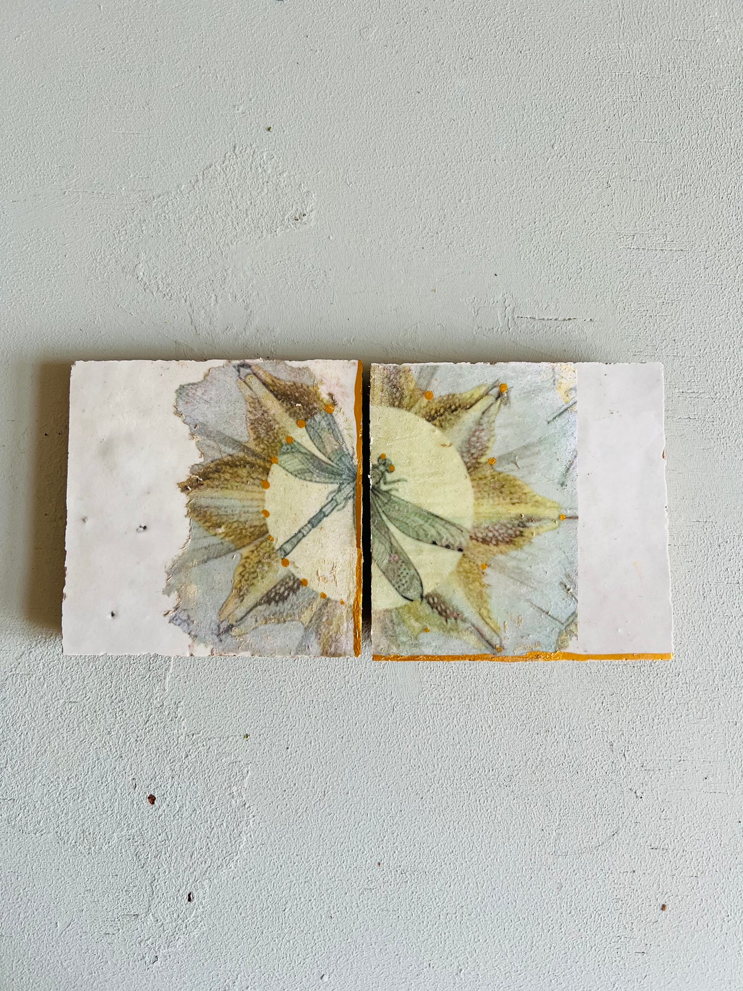 Fliesenbild-Set "Libellchen"