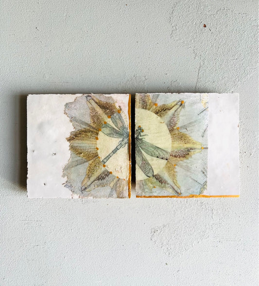 Fliesenbild-Set "Libellchen"