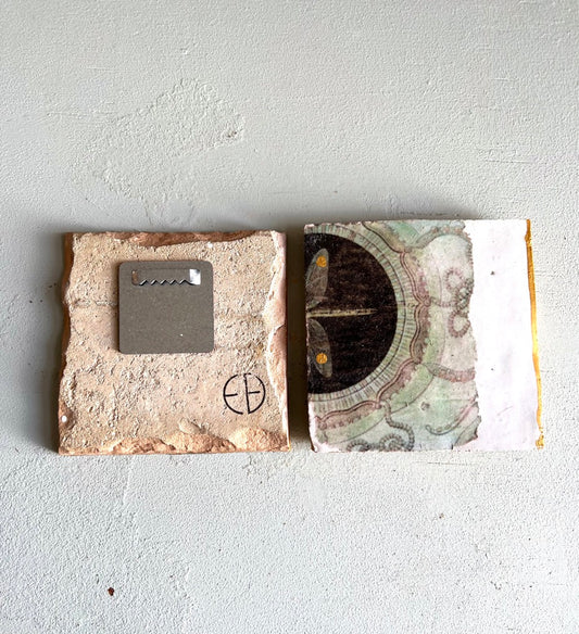 kleines Fliesenbild "Kimono Libellchen"