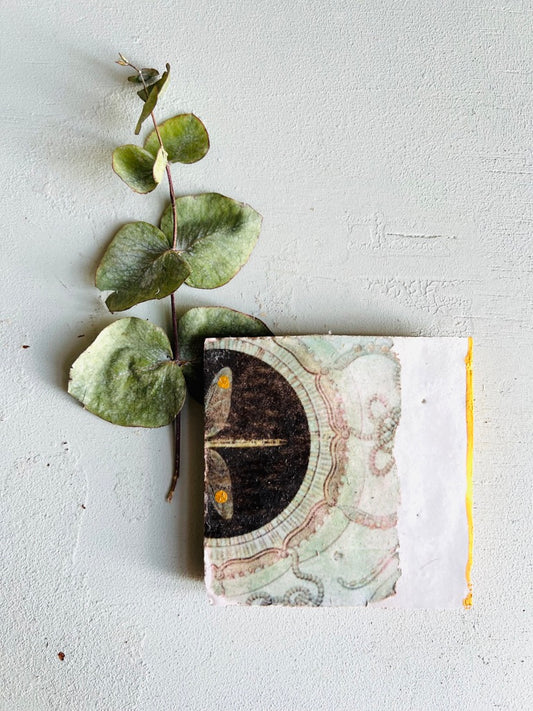 kleines Fliesenbild "Kimono Libellchen"