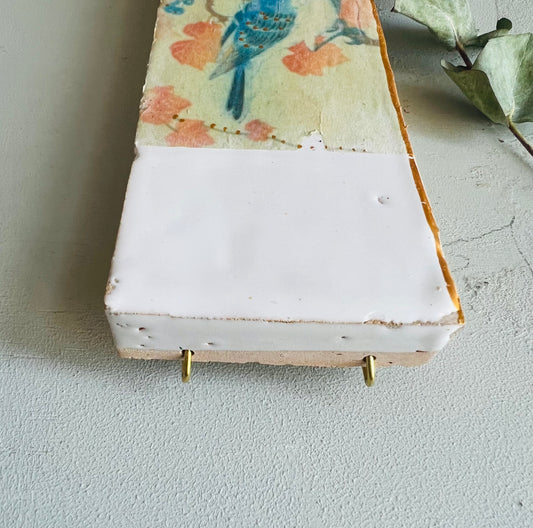 mittleres Fliesenbild "Blaumeise "