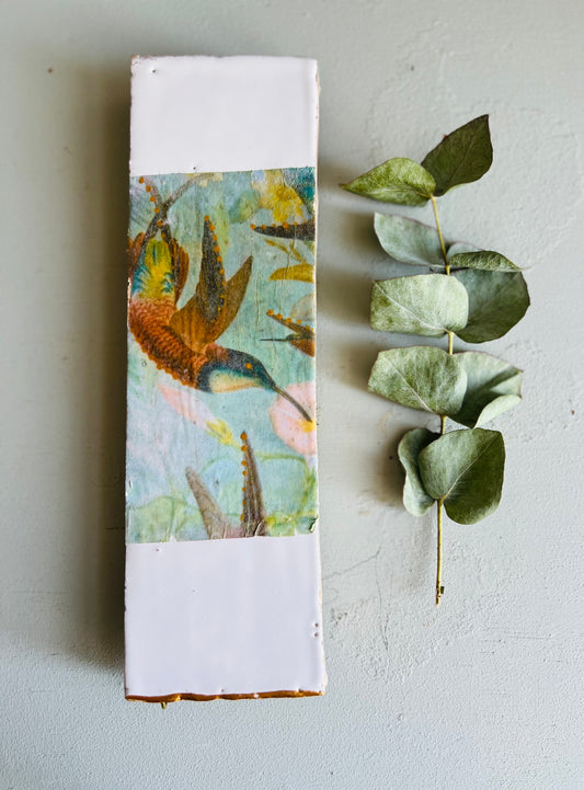 mittleres Fliesenbild "Kolibri"