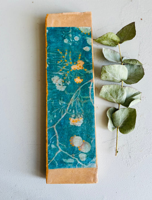 mittleres Fliesenbild "Kimono Tapete"