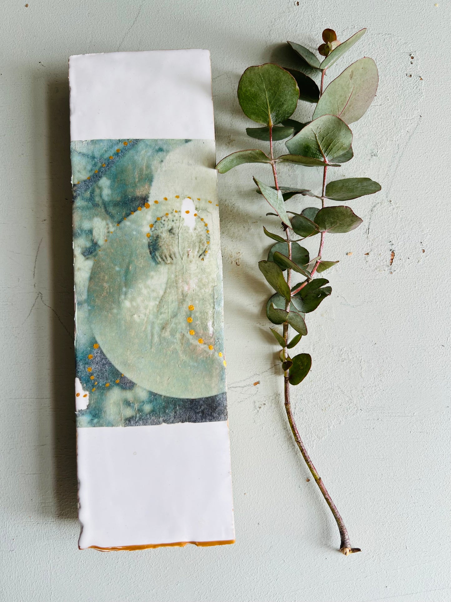 mittleres Fliesenbild " Lieblings Medusa "