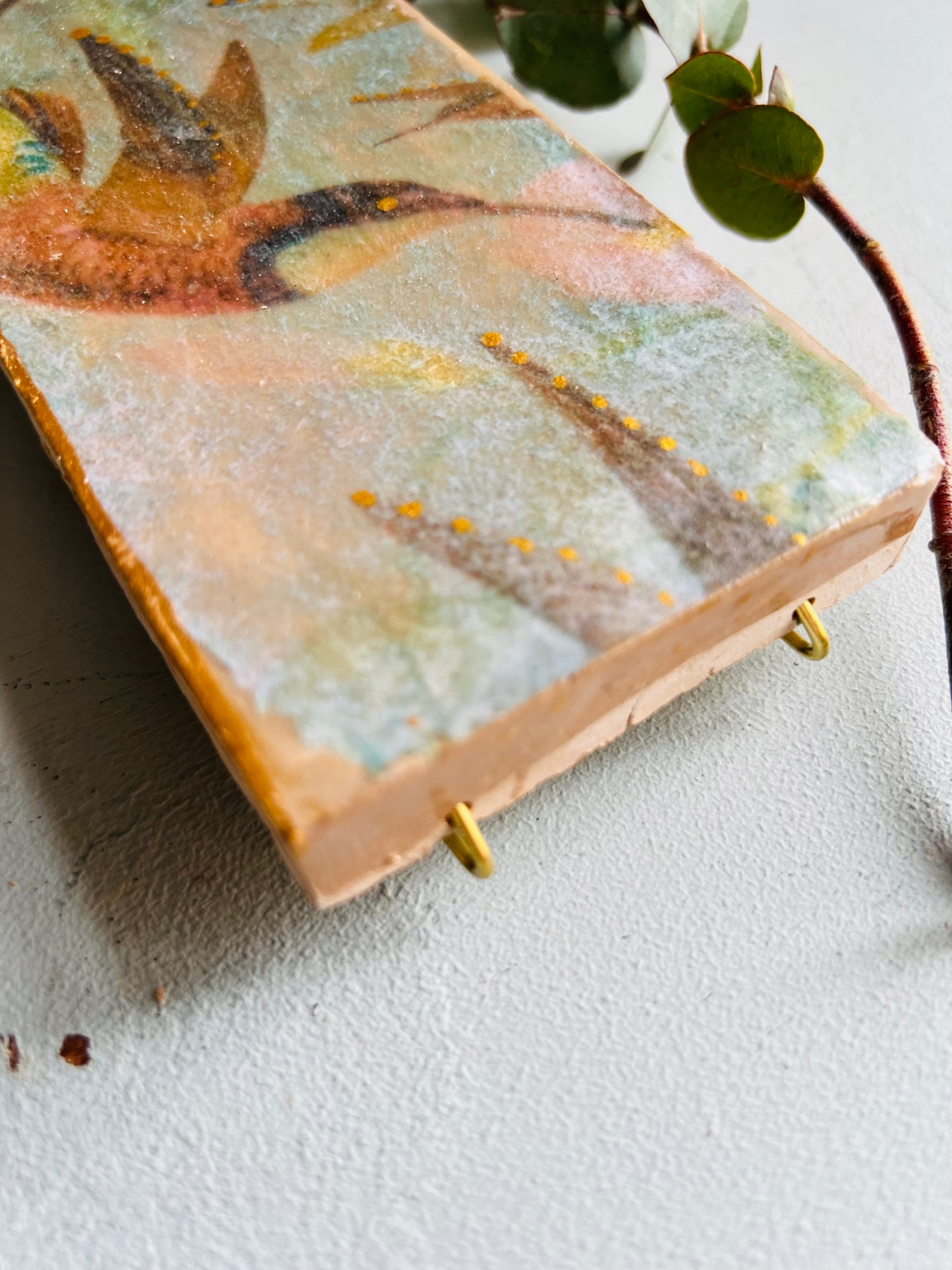 mittleres Fliesenbild " Lieblings Libellchen"