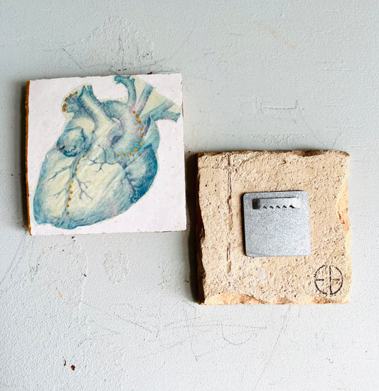 kleines Fliesenbild" Herzensangelegenheit"