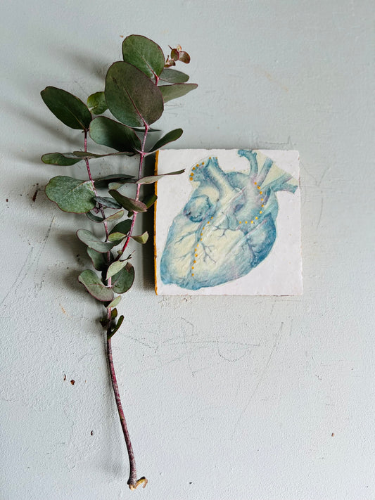 kleines Fliesenbild" Herzensangelegenheit"